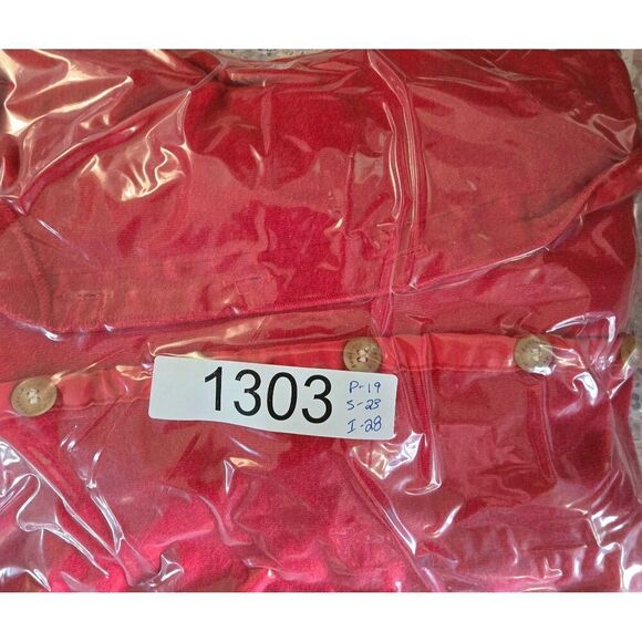 Vintage Duofold Red Union Suit With Buttons Wool/Nylon/Cotton Layers long johns - Picture 9 of 9